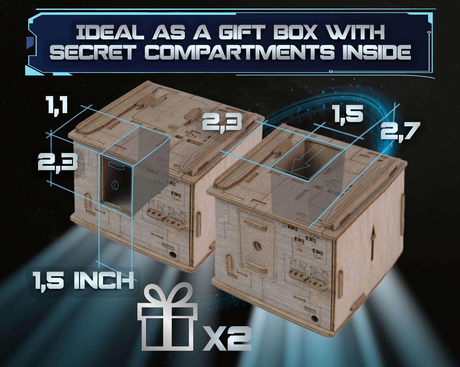 Images and photos of Space Box. ESC WELT.